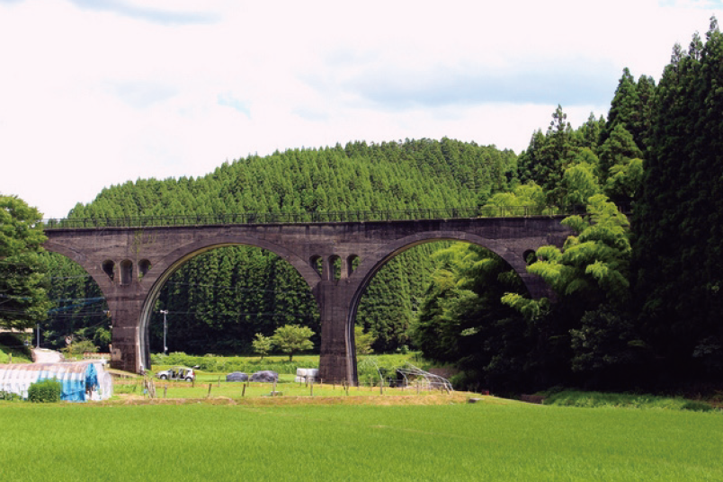 幸野川橋梁の写真