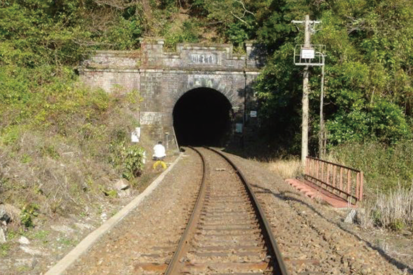 矢岳第一トンネル（矢岳方）の写真