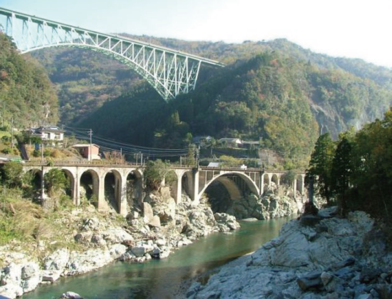 綱ノ瀬川橋梁の写真