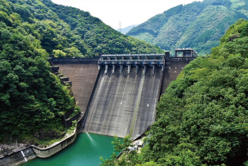 塚原ダム（塚原発電所）の写真