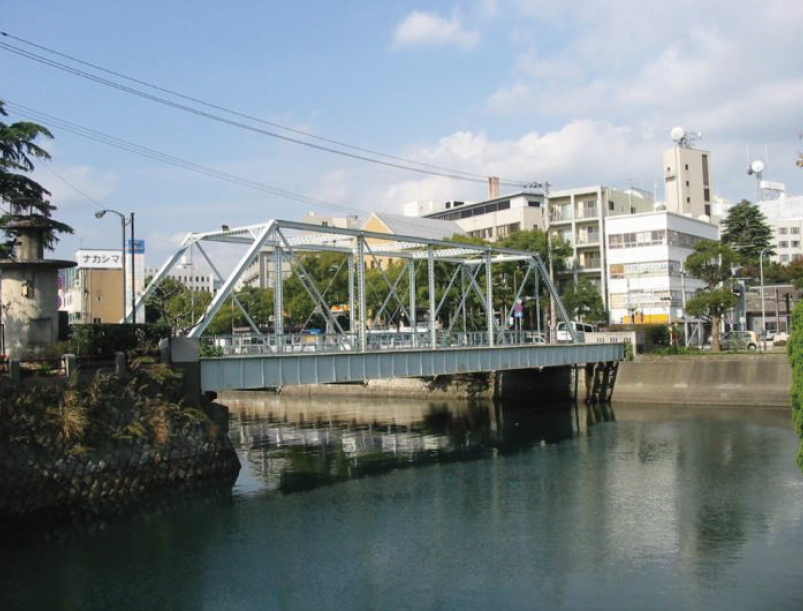 出島橋／（旧）新川口橋の写真