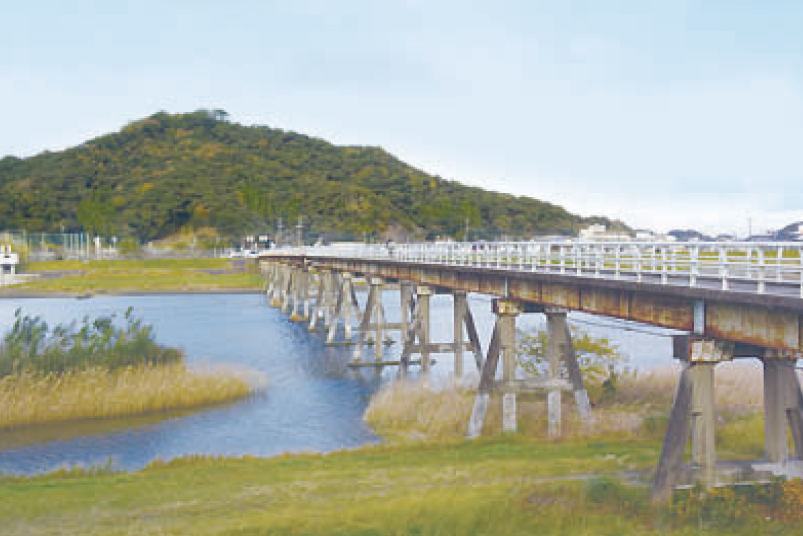 池田捷水路の写真