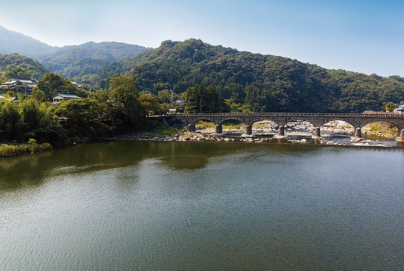 耶馬渓橋（オランダ橋）の写真