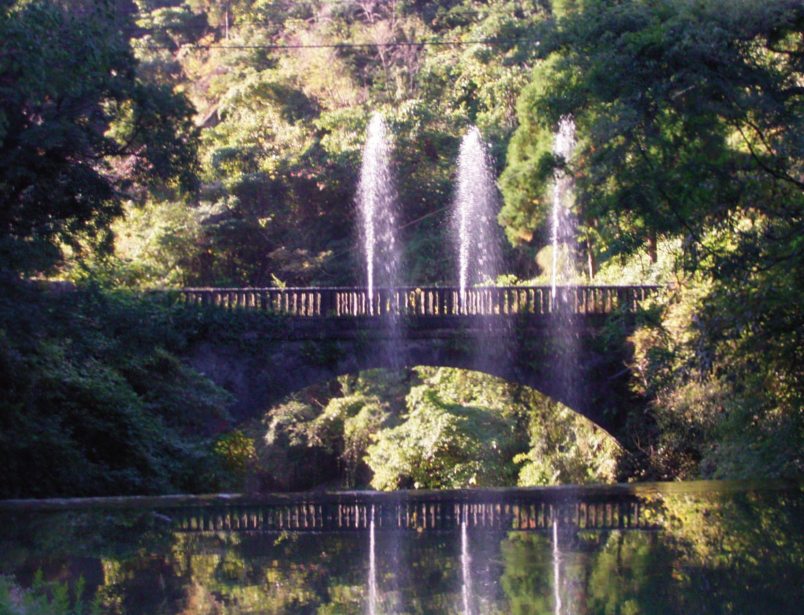 脊振眼鏡橋の写真