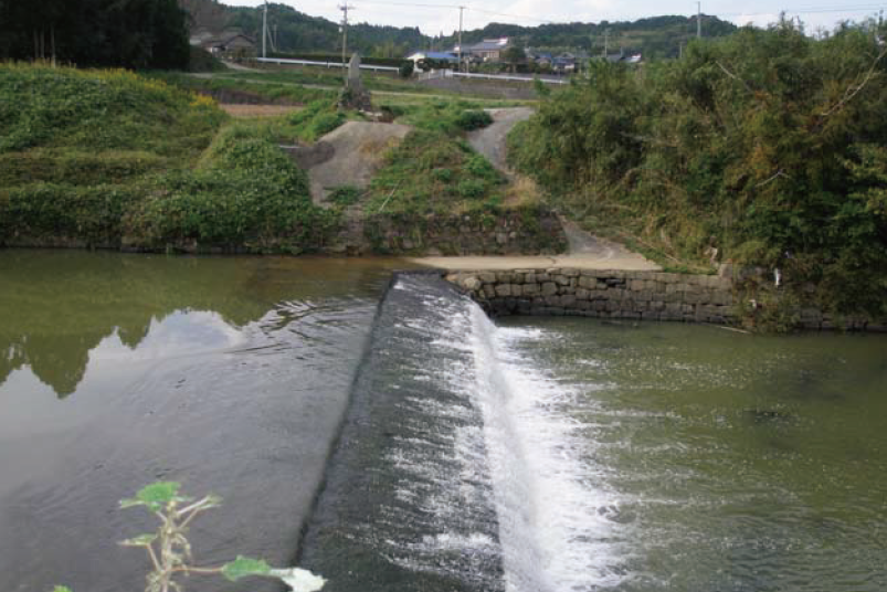 馬の頭・桃の川水路